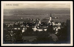 ALTE POSTKARTE LEIBNITZ TOTALE PANORAMA Steiermark Austria Österreich AK Ansichtskarte Cpa Postcard - Leibnitz