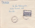 KINKALA ( PETIT BUREAU ) CONGO - 1957 - A.E.F - COLONIES - HOPITAL DE BRAZZAVILLE - LETTRE - Briefe U. Dokumente