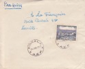 KINKALA ( PETIT BUREAU ) CONGO - 1957 - A.E.F - COLONIES - HOPITAL DE BRAZZAVILLE - LETTRE - Brieven En Documenten