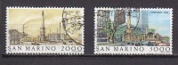 Y8922 - SAN MARINO Ss N°1180/81 - SAINT-MARIN Yv N°1136/37 - Gebraucht