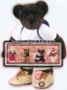 Liberia 2002.100th Birthday Adventure Bears. MNH**. Special Shape! Ours En Peluche.Teddy Bear.Teddybeer.Nounours.Doll - Muñecas