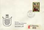 Carta, Certificada Vaduz , 1961,    Liechtenstein,  Cover - Brieven En Documenten
