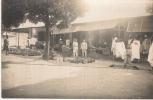 AFRIQUE  - CARTE PHOTO  -  SOUDAN FRANCAIS COLONIALE -  (Troc  - Marché ?)  Datée  1910 - Mali