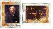 2006 RUSSIA 175th Birth Anniversary Of N. N. Ge. 2V STAMP - Unused Stamps