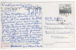 Beau  Timbre  / CP , Carte , Postcard Du  25/7/85  Pour La France - Lettres & Documents