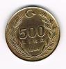 TURKIJE  500  LIRA  1989 - Turquia