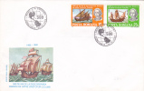 Christophe Colomb Explorer DISCOVER AMERICA,1992  Cover FDC,premier Jour - Romania. - Christophe Colomb