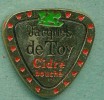 PINS JACQUES TOY  CIDRE BOUCHE - Bierpins