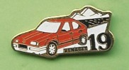 PINS RENAULT 19 ROUGE - Renault