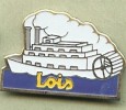 PINS BATEAU A VAPEUR LOIS - Bateaux