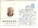 GOOD USSR Postal Cover 1989 - Soviet Explorer F. Busse - Lettres & Documents