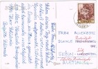 5225. Postal DENIA (Alicante) 1968. Reexpedida - Covers & Documents