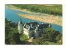 Cp, 41, Chaumont-sur-Loire, Le Château Dominant La Loire, Vue Aérienne, Voyagée 1974 - Autres & Non Classés