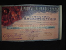 Action Accion " Union Vidriera De Espana " Barcelona 1908 Espagne Barcelone (vitrail Vitraux Verre ) - Industry