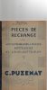 Pièces Rechange, Moissonneuse-lieuses, Botteleuses,, PUZENAT, 107 Pages, Catalogue N° 549, De 1952 Peut être - Andere & Zonder Classificatie