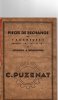 Pièce De Rechange, Faucheuses Appareil A Moissonner, PUZENAT,,  76 Pages , De 1952 Peut être - Andere & Zonder Classificatie