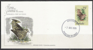 S783.-.BARBADOS .-. 1979-1981  .-. SCOTT #:502- FDC-  GROUND DOVE / COLUMBINA PASSERINA - Anatre