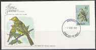 S777.-.BARBADOS .-. 1979-1981  .-. SCOTT #:508- FDC-  PEE WHISTLER / ELAENIA MARTINICA - Climbing Birds