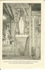 CP De QUAREGNON " Statue De N.D. De Lourdes Dans L'église Provisoire De La Nouvelle Paroise De Quaregnon " . - Quaregnon