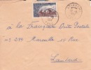 ATAKPAME Togo 1957 Afrique Colonie Française Lettre Par Avion Pour Marseille Marcophilie - Covers & Documents