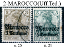 Marocco-(Uff.Ted.)-0002 - Deutsche Post In Marokko