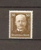 (:-) DEUTSCHES REICH DR IMPERIO NOTHILFE - 80. GEBURTSTAG HINDERBURGS 1927 / MNH / 406 - Neufs