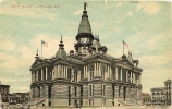 LA FAYETTE, COURT HOUSE  Unused PPC C/1910´s - Small Cut Repaired Upper Side - Lafayette