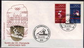 ALLEMAGNE Cover Jo 1972  Canoe - Canoa