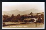 RB 803 - Judges Real Photo Postcard - Farm Electricity Pylon & The Beacons Brecon - Wales - Power Theme - Breconshire