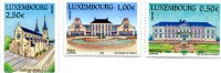 Luxembourg 2003.3v.MNH**.Esch-sur-Alzette.Mamer.Differdange.The House Of Questa.Buildings.Tourism.Church.Fontain.Eglise. - Neufs
