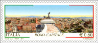 REPUBBLICA ITALIANA  ITALY  ANNO 2011  ROMA CAPITALE  NUOVI MNH ** - 2011-20: Neufs