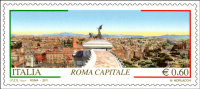 REPUBBLICA ITALIANA  ITALY  ANNO 2011  ROMA CAPITALE  NUOVI MNH ** - 2011-20: Ungebraucht