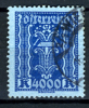 1922 - AUSTRIA - ÖSTERREICH - AUTRICHE - OOSTENRIJK - Mi. Nr. 397 - USed (Z2311....) - Oblitérés