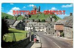 ROYAUME UNI - Corfe Village And Castle  Dorset - Dos Scané - Andere & Zonder Classificatie