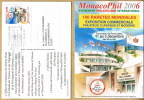 2005 - MONACO - CARTOLINA VIAGGIATA CON ANNULLO SPECIALE " MONACO PHIL 2006 " - Postmarks