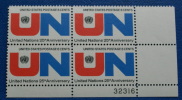 USA 1970 UN ANNIVERSARY  BLOCK MNH** - Blokken & Velletjes