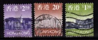 Hong Kong Used 1997, 3 Diff., Views - Usati