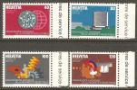 Switzerland 1982 OMPI / WIPO Mi# 1-4 ** MNH - Dienstpost