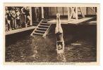 NATATION / LES PISCINES AUTEUIL-MOLITOR ( PARIS ) / PLONGEON De La Championne Olympique AILEEN RIGGIN, Bains Du LOUVRE - Swimming