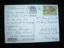 CP POUR FRANCE TP 0,65 E OBL. MECANIQUE 25-05-11 CTA ILLES BALEARES (THEME PAPILLON) - Cartas & Documentos