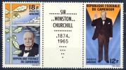 Cameroun 1965. Churchill. Michel 428-29. MNH(**) - Sir Winston Churchill