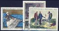 France 1962. Paintings. Michel 1415-17. Used(o) - Impressionisme