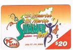 ST MAARTEN (ST. MARTIN) - TEL CELL  (GSM RECHARGE) - SUMMER FEST 2004    $ 20   - USED  -  RIF. 967 - Seasons