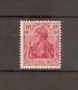 DEUTSCHES REICH DR IMPERIO GERMANIA MIT Wz. I. FRIEDENSDRUCK, REIN WEISSER GUMMI, FEINER DRUCK  1905 / MNH / 86 Ib - Unused Stamps