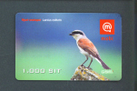SLOVENIA  -  Mobitel Remote Phonecard/Bird As Scan - Slovénie