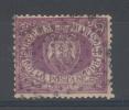 Repubblica Di S. Marino - 1877 - 40 Cent. Lilla Scuro - Usato - Sass. 7  160€ - Used Stamps
