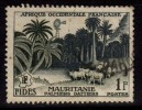 A.O.F. Used 1955, 1f Date Palms, - Usati