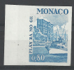 MONACO IMPERFORATE COLOR PROOF SHIP RAMOGE PROJECT SEA ENVIRONMENT NATURE - Errors And Oddities