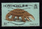 Hong Kong Used 1982, Pangolin, Animal, As Scan - Gebraucht