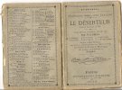 LIVRET-1878-DRAME LYRIQUE-1769-LE DESERTEUR-DE MONSIGNY-& SEDAINE-DIALOGUE Et GAMME MUSIQUE-BE-pour AGE - Auteurs Français